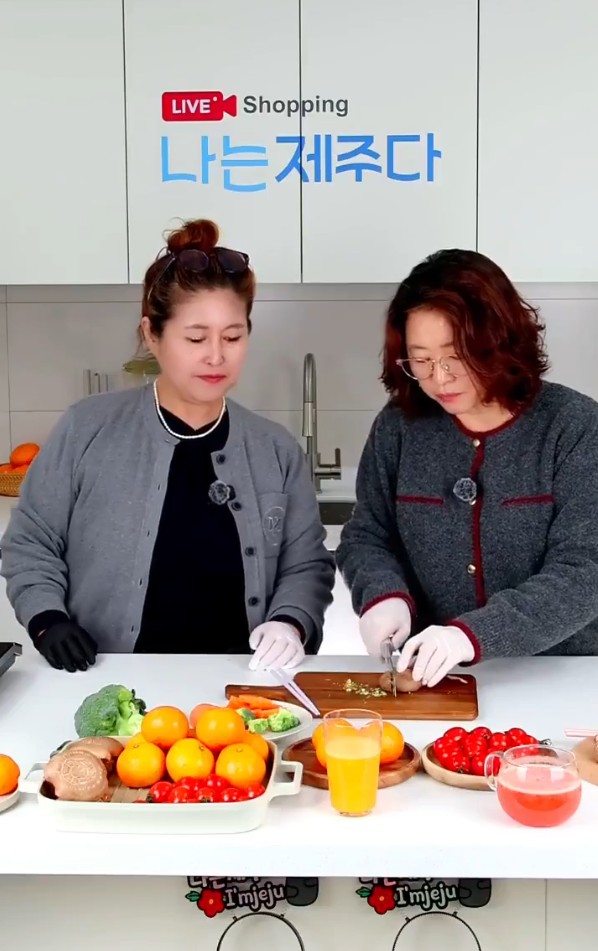 제주제철 농작물 콜라비 당근 브로컬리 샐